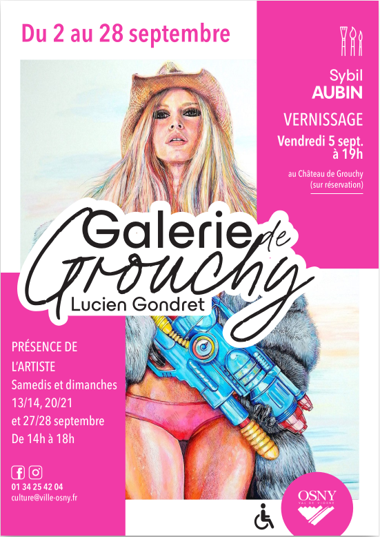 Image de Exposition personnelle Sybil Aubin au château de Grouchy, septembre 2025